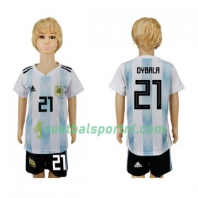 Argentinië Dybala 21 Kind Thuis Tenue WK voetbal 2018